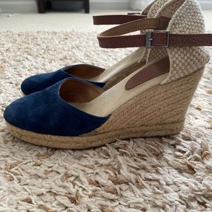 GUC blue espadrilles